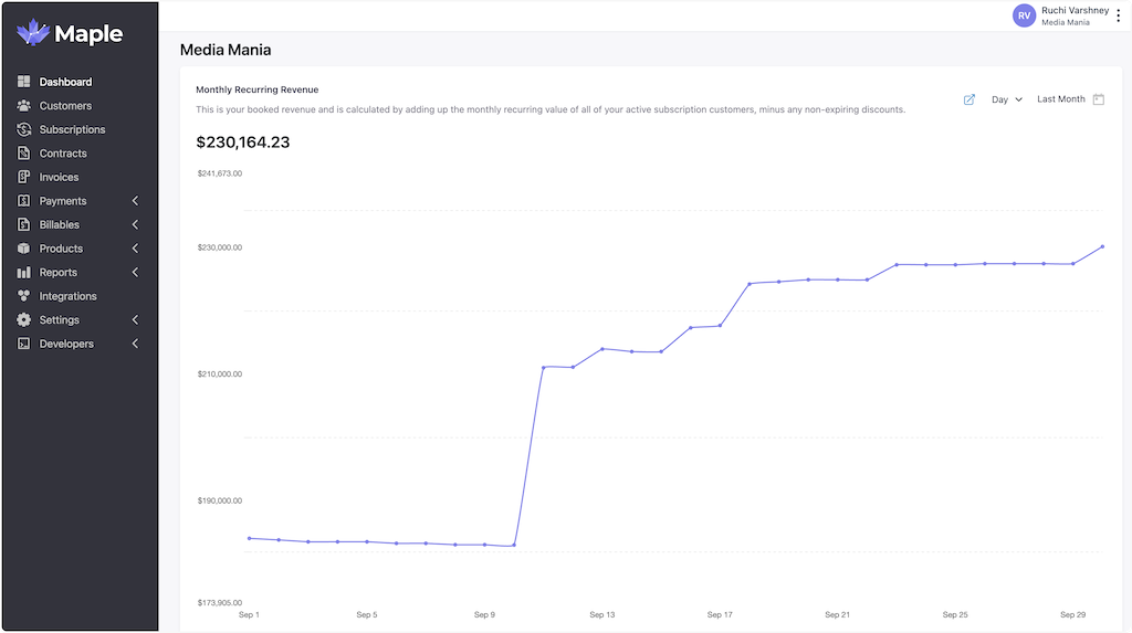 Maple Billing Platform