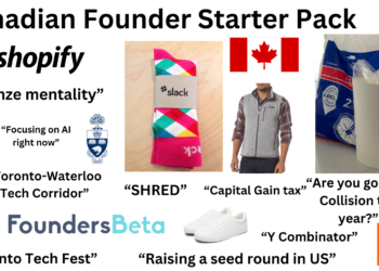 Startup Memes Canadian Founder Starter Pack